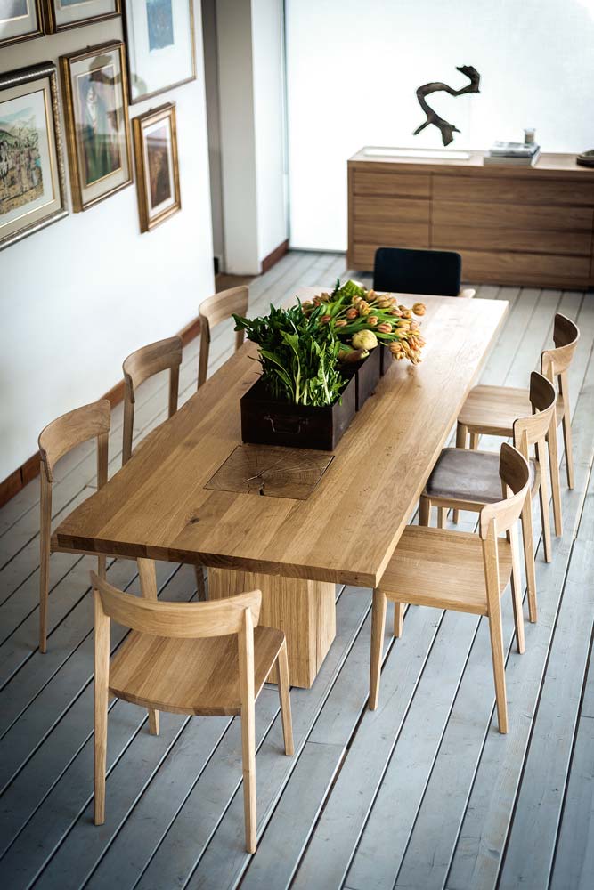 Tavoli in legno massello di design Made in Italy Gallery 3