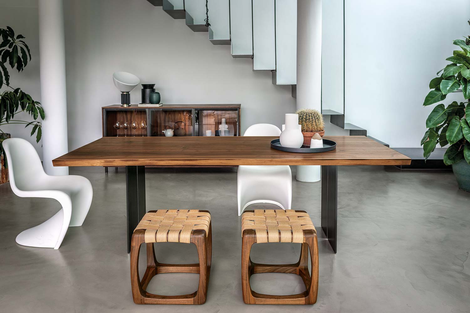 Tavoli in legno massello di design Made in Italy Gallery 4