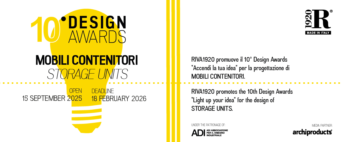 10° Design Awards: new project submission deadline