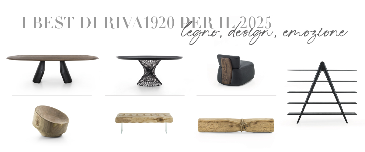 I Best di Riva1920 per il 2025: legno, design, emozione